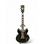 Used 2018 Gibson Custom Shop ES-335 Black Beauty Black Hollow Body Electric Guitar Black