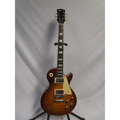 Gibson Used 2018 Gibson Custom Shop Les Paul R9 VOS Brazilian Light Aged Royal Teaburst Solid Body Electric Guitar