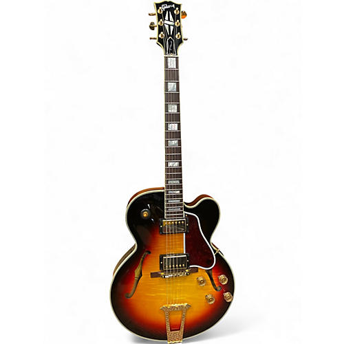 Used 2018 Gibson ES-275 Custom Sunset Burst Hollow Body Electric Guitar Sunset Burst