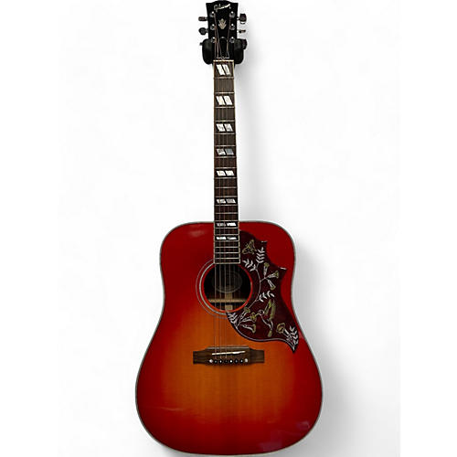 Gibson Used 2018 Gibson Hummingbird Heritage Cherry Sunburst Acoustic Electric Guitar Heritage Cherry Sunburst