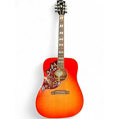 Used 2018 Gibson Hummingbird Standard Left Handed Cherry Sunburst Acoustic Guitar