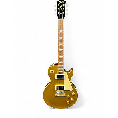 Used 2018 Gibson LES PAUL HISTORIC VOS Gold Top Solid Body Electric Guitar