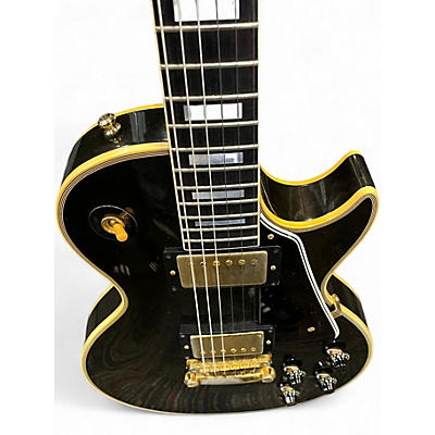 Used 2018 Gibson LPB7 1957 Les Paul Custom VOS Black Solid Body Electric Guitar