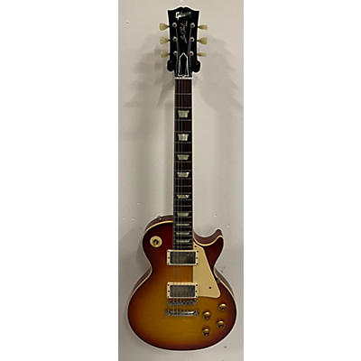 Gibson Used 2018 Gibson LPR8 1958 Les Paul Reissue Cherry Sunburst Solid Body Electric Guitar