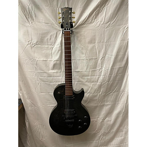 Gibson Used 2018 Gibson Les Paul BFG Gator Carved Top Trans Black Solid Body Electric Guitar Trans Black