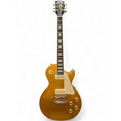 Used 2018 Gibson Les Paul Classic Gold Solid Body Electric Guitar