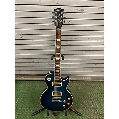 Gibson Used 2018 Gibson Les Paul Classic Midnight Burst Solid Body Electric Guitar