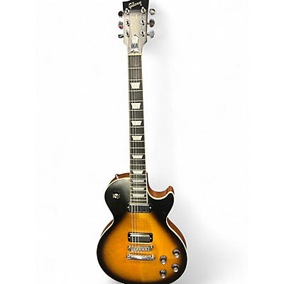 Used 2018 Gibson Les Paul Deluxe  Tobacco Sunburst Solid Body Electric Guitar