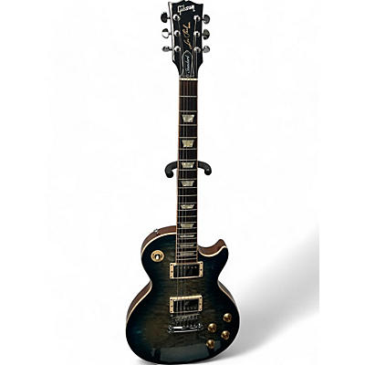 Gibson Used 2018 Gibson Les Paul Standard Premium Plus Ocean Water Perimeter Solid Body Electric Guitar