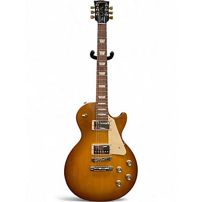 Used 2018 Gibson Les Paul Tribute Honey Burst Solid Body Electric Guitar
