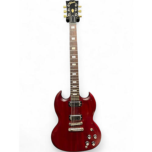 Used 2018 Gibson SG Special Trans Red Solid Body Electric Guitar Trans Red