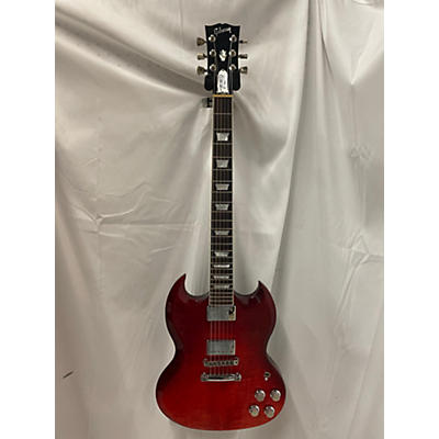 Gibson Used 2018 Gibson SG Standard HP Blood Orange Fade Solid Body Electric Guitar