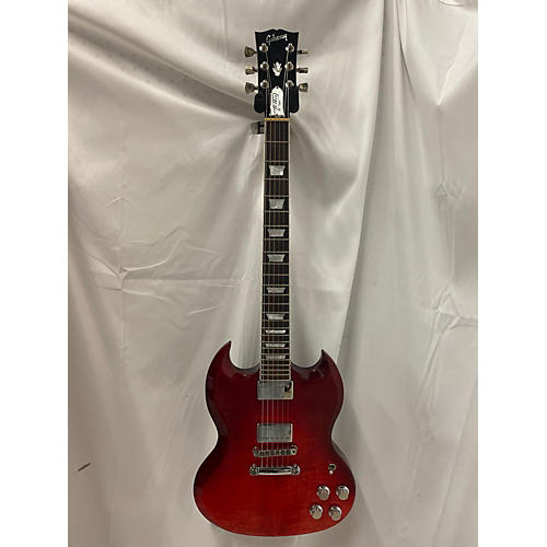 Gibson Used 2018 Gibson SG Standard HP Blood Orange Fade Solid Body Electric Guitar Blood Orange Fade