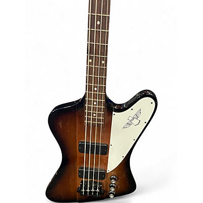 Used 2018 Gibson Thunderbird 2 Color Sunburst Electric Bass Guitar