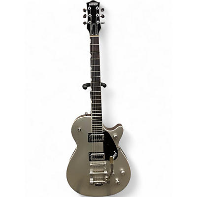 Used 2018 Gretsch Guitars G5230T Metallic Silver Solid Body Electric Guitar