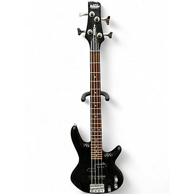 Used 2018 Ibanez GSRM20 Mikro Short Scale Black Electric Bass Guitar