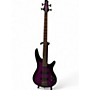 Used 2018 Ibanez SR300E Metallic Purple Sunburst Electric Bass Guitar Metallic Purple Sunburst