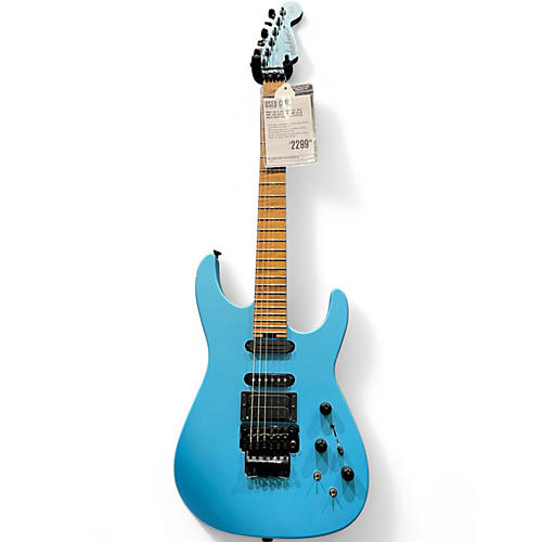 Used 2018 Jackson PC1 USA Phil Collen Signature Blue Solid Body Electric Guitar Blue