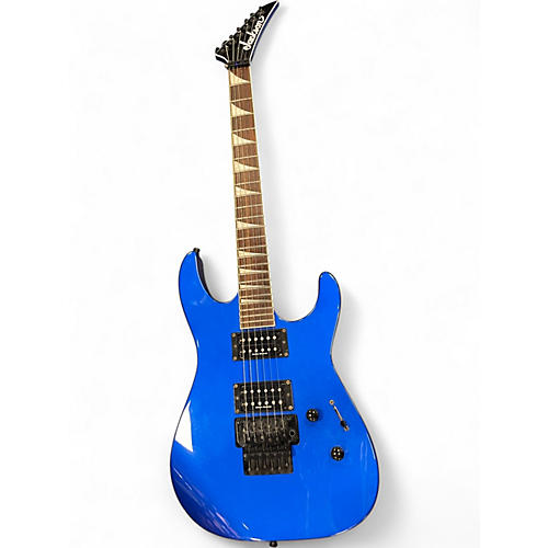 Used 2018 Jackson SLXDX Soloist Lightning Blue Solid Body Electric Guitar Lightning Blue