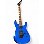 Used 2018 Jackson SLXDX Soloist Lightning Blue Solid Body Electric Guitar Lightning Blue