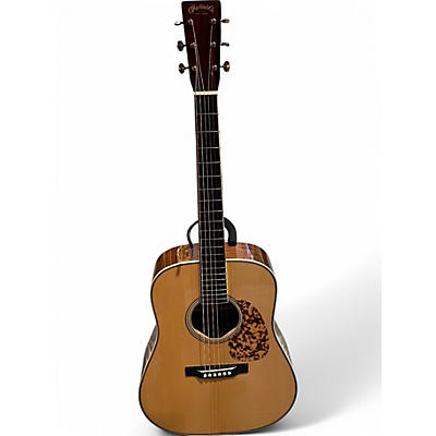 Used 2018 Martin CLARENCE WHITE CUSTOM D 28 Natural Acoustic Guitar