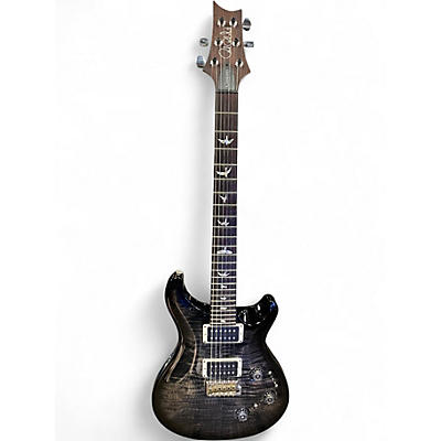 Used 2018 PRS CUSTOM 24 PIEZO Charcoal Solid Body Electric Guitar