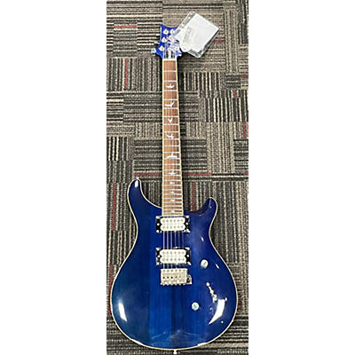 PRS Used 2018 PRS SE Standard 24 Trans Blue Solid Body Electric Guitar