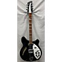 Used Rickenbacker Used 2018 Rickenbacker 360 Black Hollow Body Electric Guitar Black