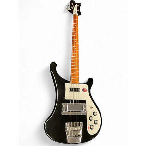 Used 2018 Rickenbacker 4003S black Electric Bass Guitar black