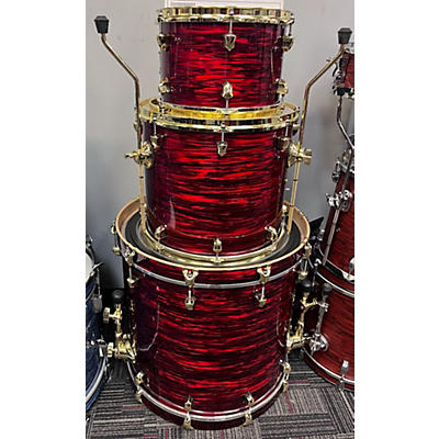 SJC Drums Used 2018 SJC Drums 3 piece Custom Red Drum Kit