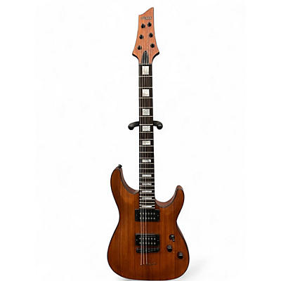 Used 2018 Schecter Guitar Research C1 KOA Natural Solid Body Electric Guitar
