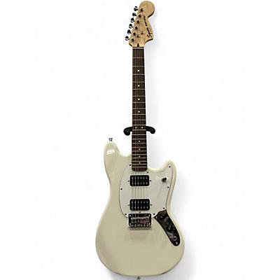 Used 2018 Squier Bullet Mustang HH Olympic White Solid Body Electric Guitar