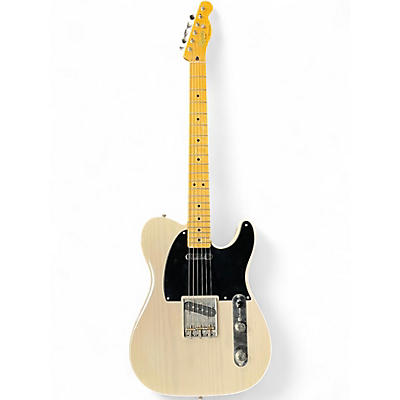 Used 2018 Squier Classic Vibe 1950S Telecaster Vintage White Solid Body Electric Guitar