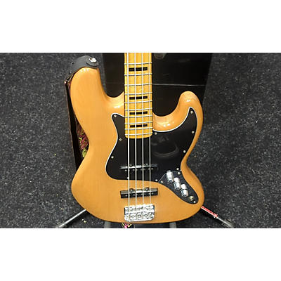 Squier Used 2018 Squier Classic Vibe 70s Jazz Bass Natural Electric Bass Guitar