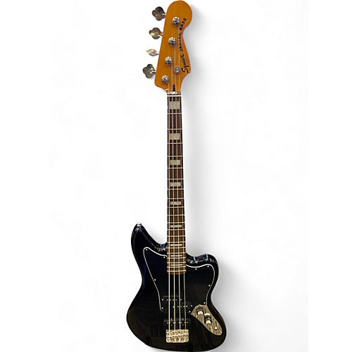 Squier Used 2018 Squier Classic Vibe Jaguar Bass Black Electric Bass Guitar Black