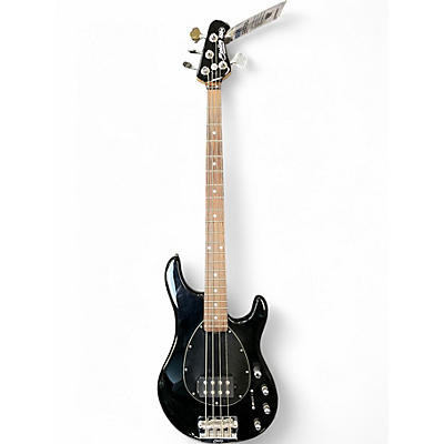 Used 2018 Sterling by Music Man SB14 Black Electric Bass Guitar