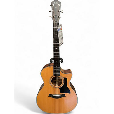 Used 2018 Taylor 314CE Natural Acoustic Electric Guitar