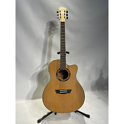 Washburn Used 2018 Washburn AG40CEK Natural Acoustic Electric Guitar