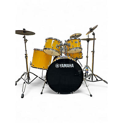 Used 2018 Yamaha 5 Piece Rydeen Yellow Drum Kit