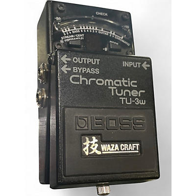 Used 2019 BOSS TU3W Waza Craft Chromatic Tuner Pedal