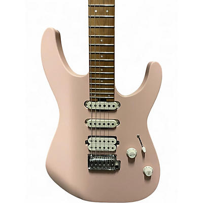Used 2019 Charvel PRO MOD DK 24  SHELL PINK Solid Body Electric Guitar