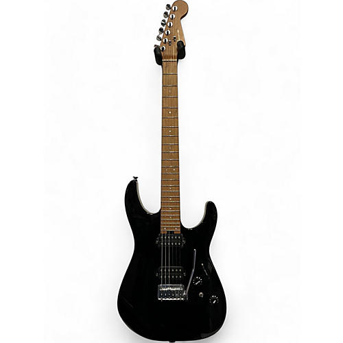 Charvel Used 2019 Charvel  Pro-Mod DK24 HH 2PT CM  Black Solid Body Electric Guitar Black