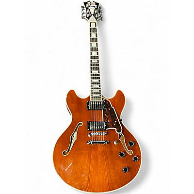 Used 2019 D'Angelico Premier DAPDC Walnut Hollow Body Electric Guitar