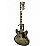 Used 2019 D'Angelico Premier Series DC XT Faded Blue Jean Hollow Body Electric Guitar Faded Blue Jean
