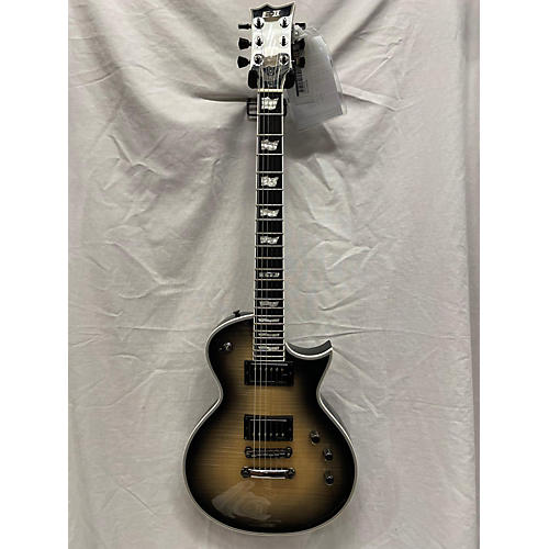 ESP Used 2019 ESP E-II Eclipse Black Natural Burst Solid Body Electric Guitar Black Natural Burst