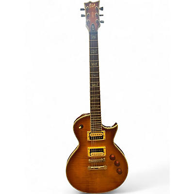Used 2019 ESP EC1000 Deluxe Amber Solid Body Electric Guitar