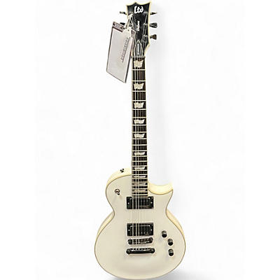 Used 2019 ESP LTD EC1001TCTM White Solid Body Electric Guitar