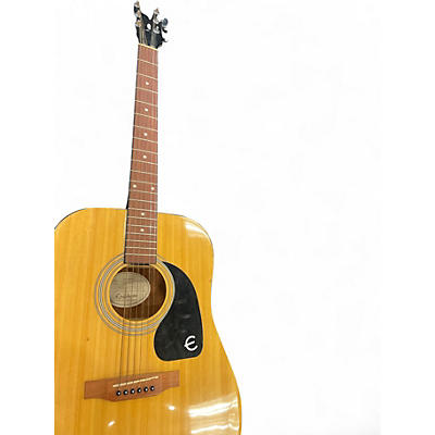 Used 2019 Epiphone DR-100 Natural Acoustic Guitar