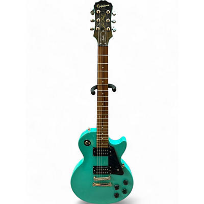 Epiphone Used 2019 Epiphone Les Paul Studio Seafoam Green Solid Body Electric Guitar