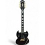 Used 2019 Epiphone sg custom Black Solid Body Electric Guitar Black